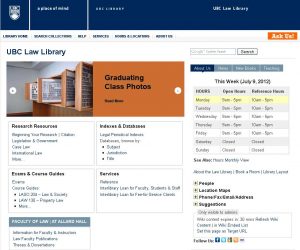 Law Library’s New Website