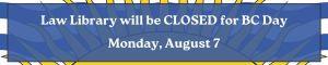 Closed for BC Day